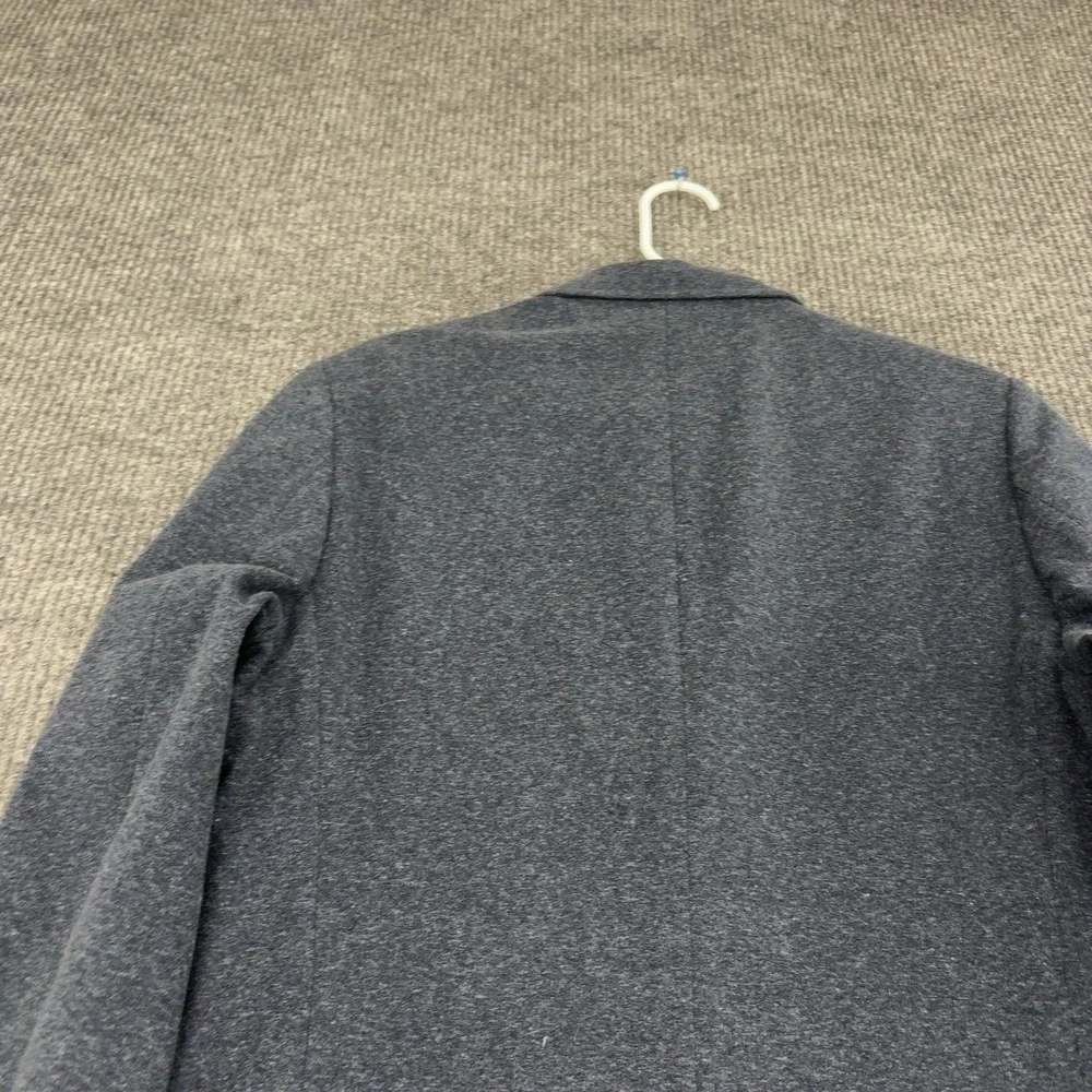 Artefact Blazer Mens 40R Blue Cotton Blend Knit Two Button Casual Sport Coat